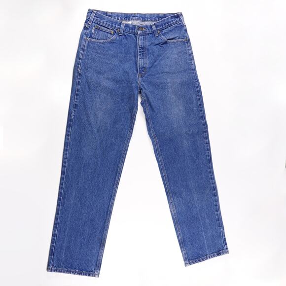 Carhartt Cotton Denim Jeans Straight Wide Leg Pants W36xL34